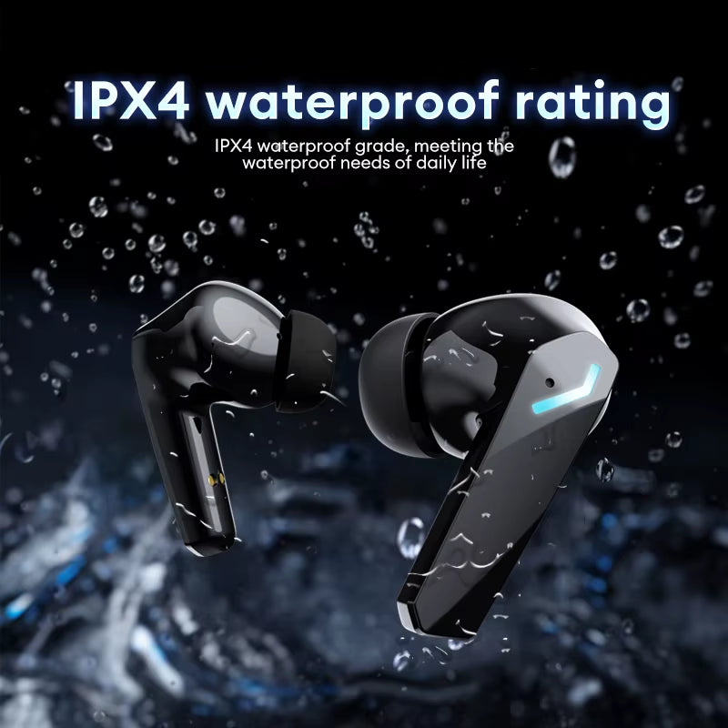 XT53 Bluetooth 5.4 Wireless Earphone LED Digital Display Waterproof Sport Earbuds HD Call Noise Cancelling Gaming Headset