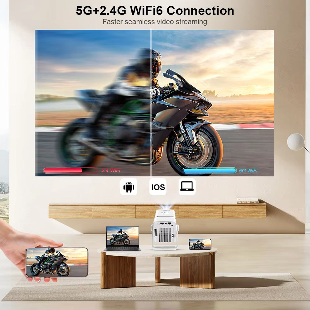 HD Mini Projector TD90 PK TD80W 1080P Wifi Android TD80 Projector Home Theater Cinema 3D Phone Video Movie Proyector